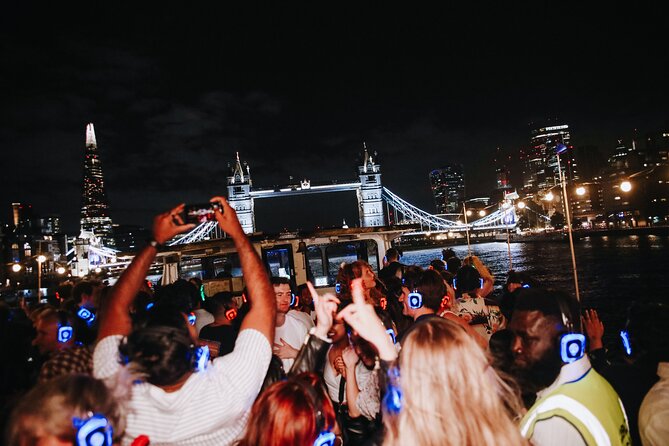 Silent Disco Thames Boat Party - Ticket Information