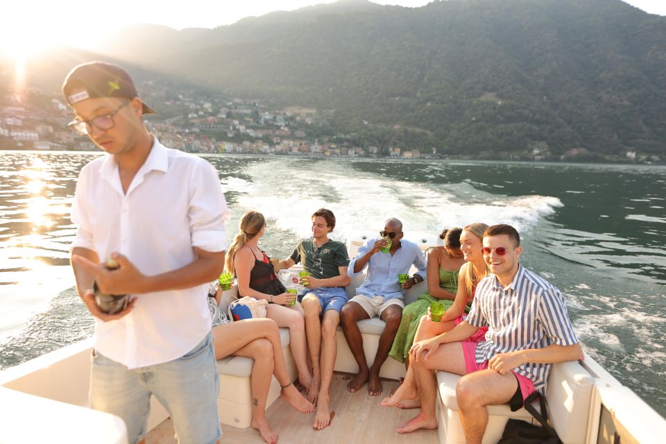 SLS Como Lake: Highlights Boat Tour Open Bar Prosecco - Included Amenities