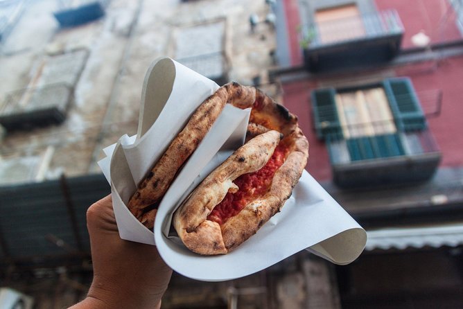 Small Group Naples Street Food Tour Guided by a Foodie - Sampling Folded Pizza and Meatballs