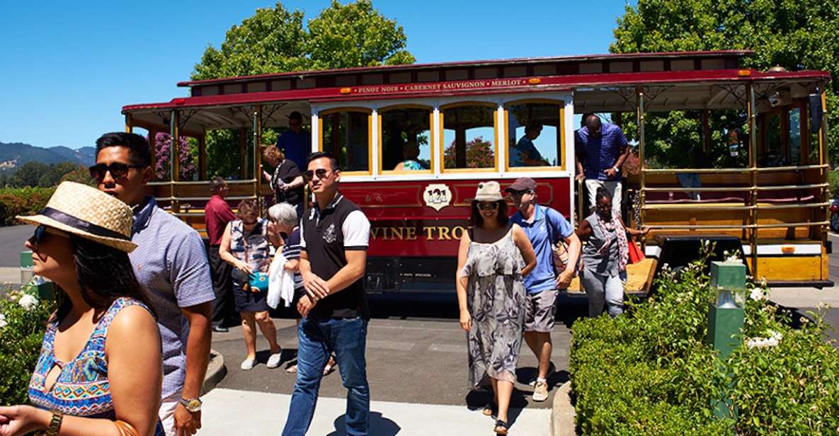 Sonoma Valley: Wine Trolley Tasting Tour With Lunch - Inclusions