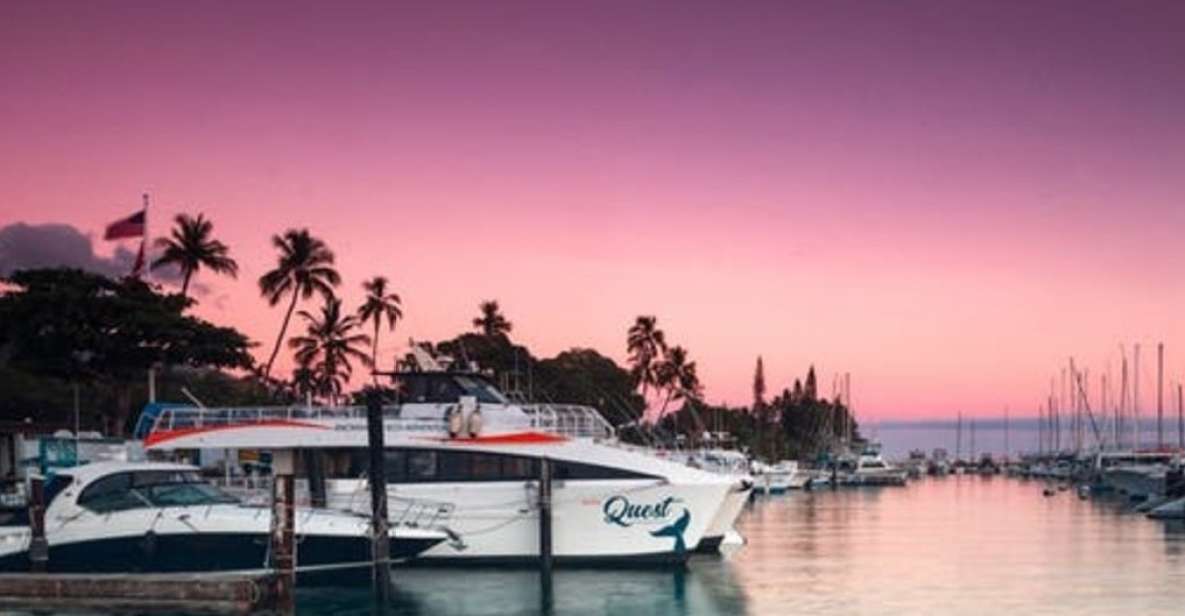 South Maui: Sunset Cruise With 4-Course Dinner and Drinks - Menu