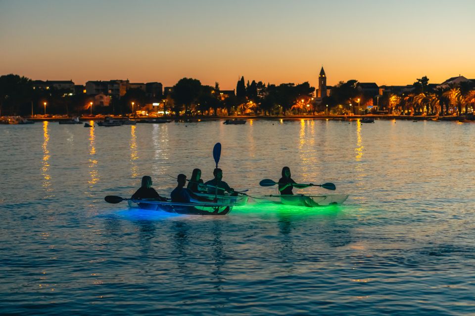 Split: Illuminated Evening Guided Kayaking Tour - Activities and Duration