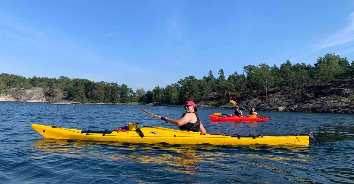 Stockholm: Morning Kayak Tour in the Archipelago + Lunch - Included in Tour