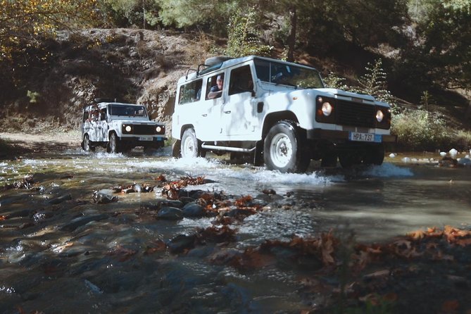 Surf and Turf Full Day Jeep & Boat Combination Tour From Paphos - Discovering Avakas Gorge