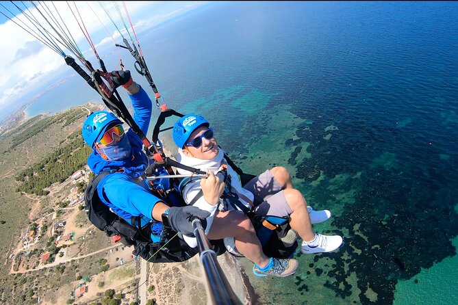 Tandem Paragliding Flight in Alicante, Santa Pola - Capturing the Adventure