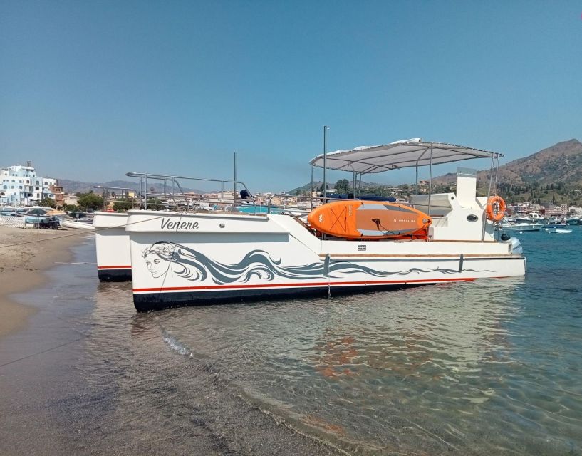 Taormina: Isolabella Catamaran Rental - Catamaran Features