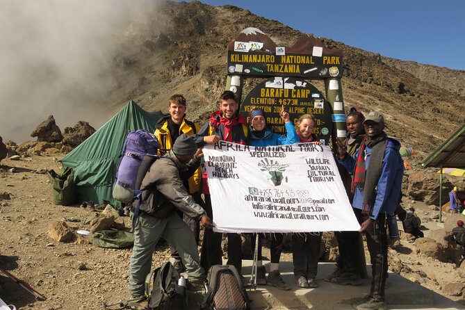 The Best 8 Days Kilimanjaro Climbing via Lemosho Route Package - Transportation and Park Fees