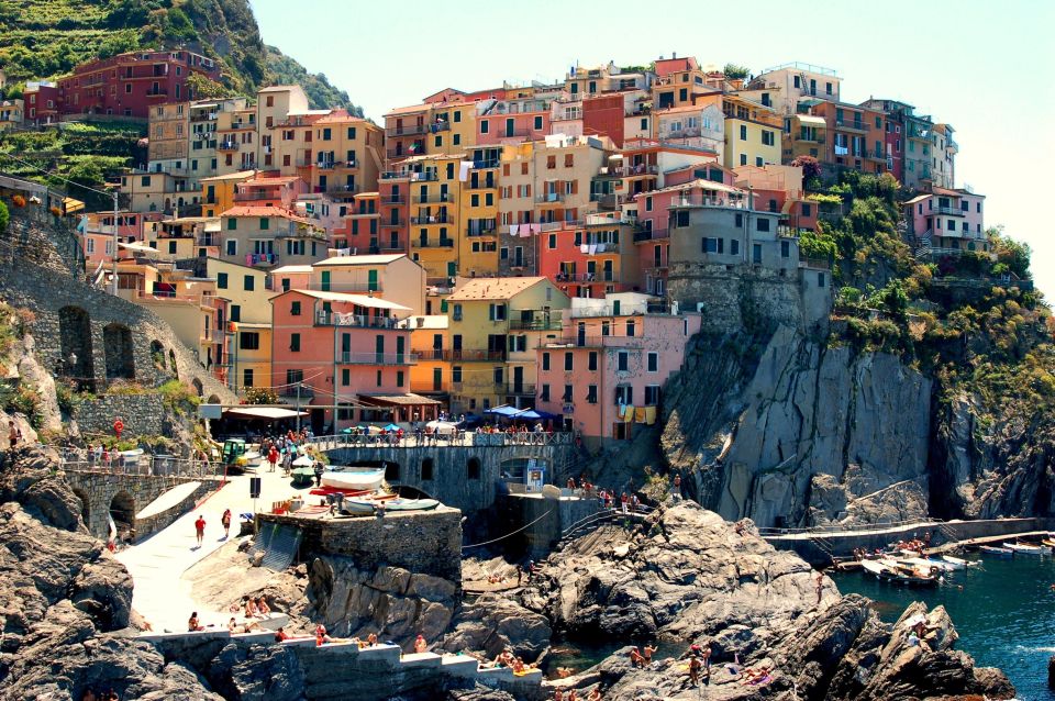 The Charm of Cinque Terre: Tour by Minivan From Florence - Riomaggiore: Pastel-Colored Charm