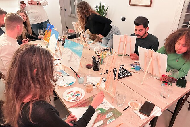 Tipsy Painting Class Rome - Group Size and Cancellation Policy