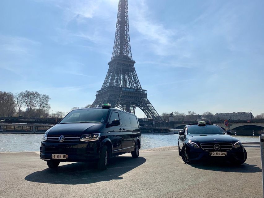 Transfer by Official Taxi Paris CDG Orly Disney Airport - Vehicle and Driver