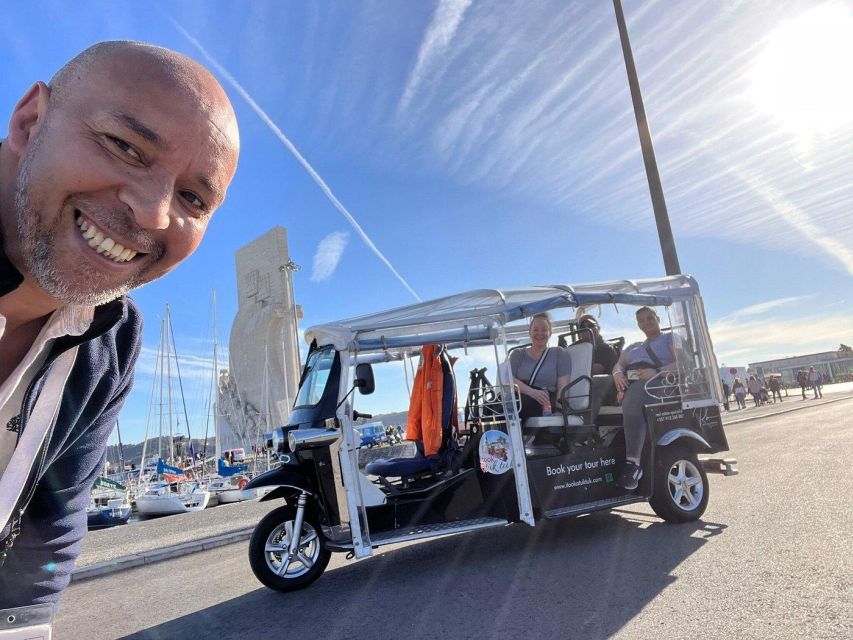 True 4hour/Half Day Tuktuk Tour of Lisbon - Local Overview! - Lisbon Cathedral and Viewpoints