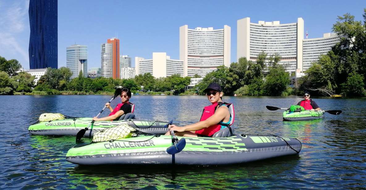 Vienna: Guided Kayaking Tour - Inclusions