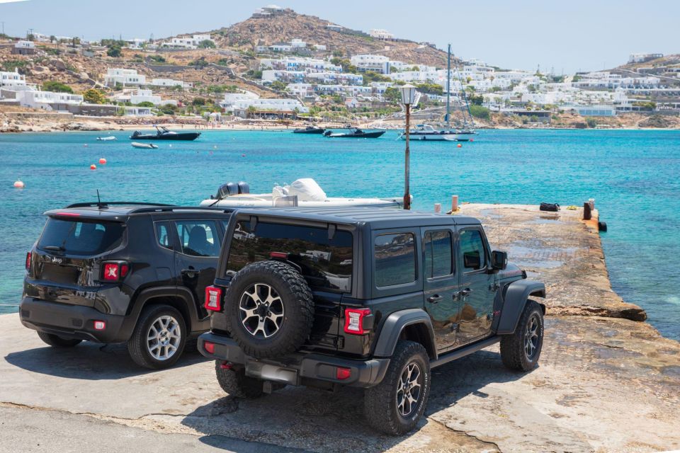 Vip Private Jeep Tour of Mykonos With Light Meal Included - Experience Features