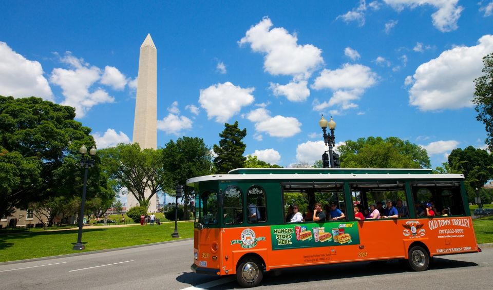 Washington, DC: Old Town Hop-On Hop-Off Trolley City Tour - Unlimited On and Off