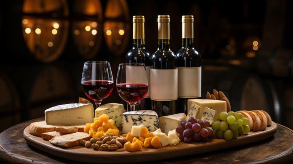 Wine and Cheese Tasting at Home - Included in the Package