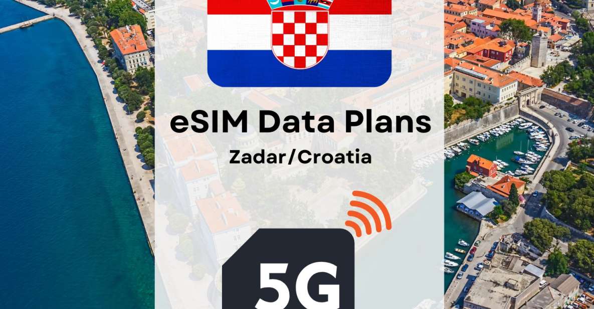 Zadar: Esim Internet Data Plan for Croatia 4g/5g - Device Compatibility Check