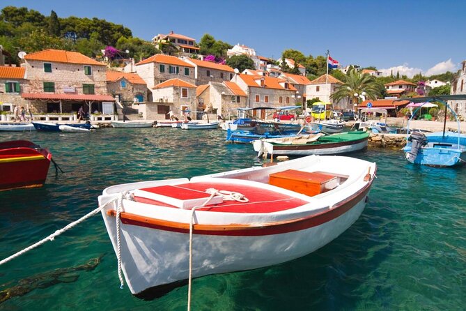 4-Island Split Boat Tour (Brač, Pakleni, Hvar, Šolta) - Key Points