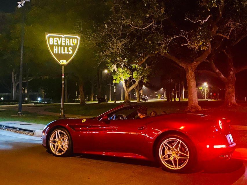 20 Min Ferrari Driving Tour in Hollywood - Driving the Ferrari