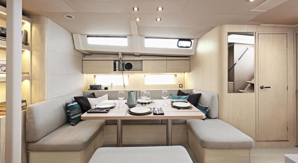 3-Day Crewed Charter The Relaxing Beneteau Oceanis 46.1 - APA Deposit and Costs