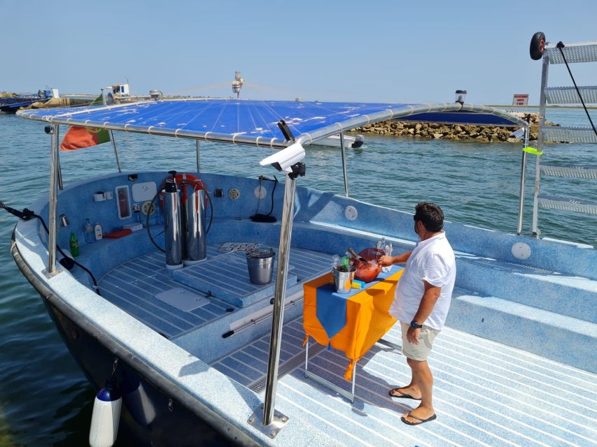 4 Hour Classic Boat Cruise, Ria Formosa Natural Park, Olhão. - Inclusives and Amenities