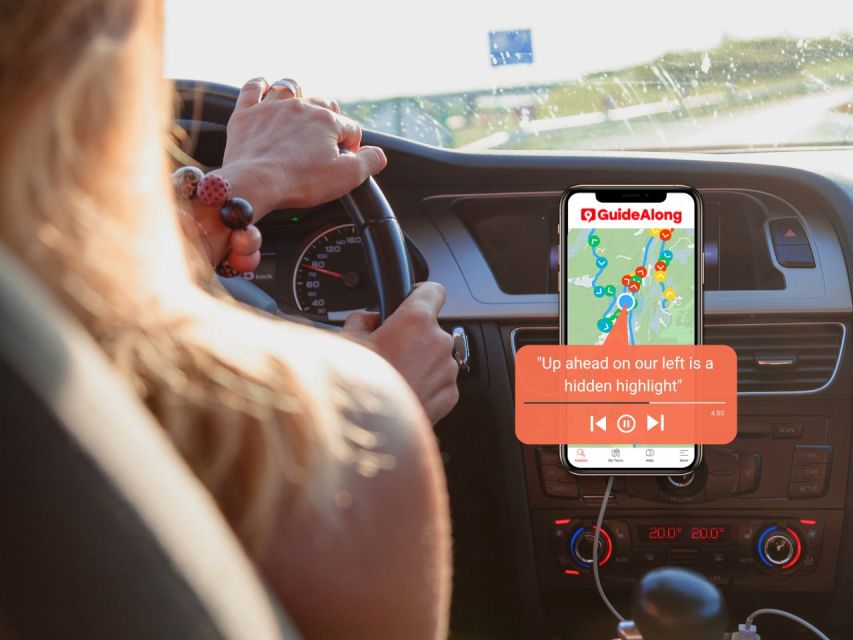 Acadia: Self-Guided Audio Driving Tour - GuideAlong App Features