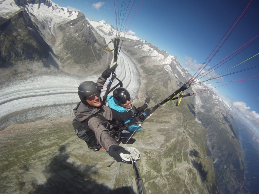 Aletsch Glacier-Tandem Paragliding - Restrictions and Requirements