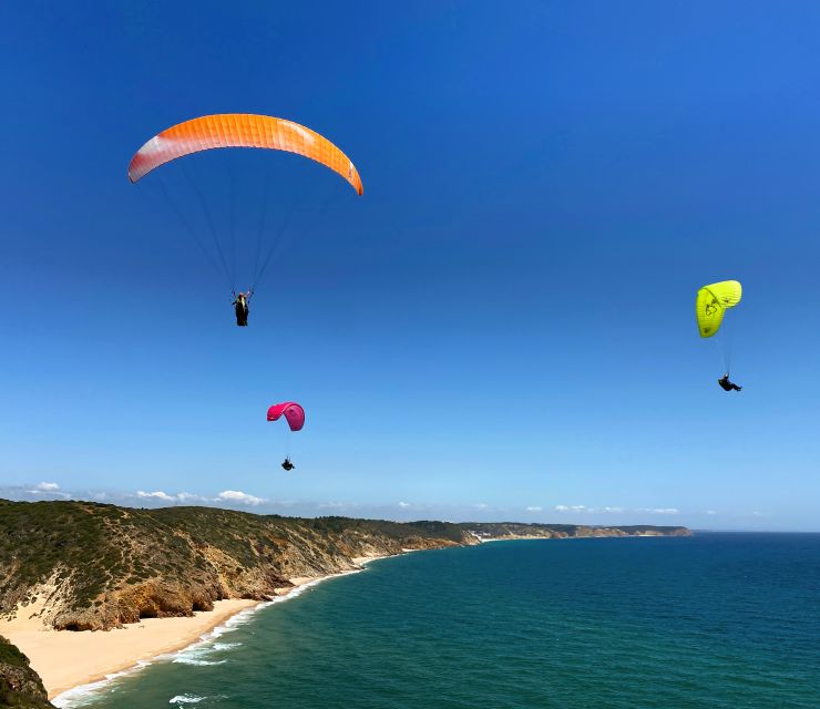 Algarve Coast: Scenic Paragliding Experience - Meeting Point and Transportation