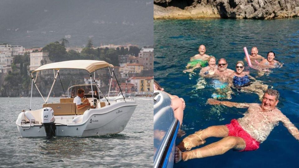 AMALFI COAST FULL DAY PRIVATE TOUR ON ALLEGRA21 - Included Amenities