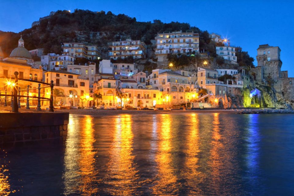 Amalfi Coast: Private Sunset Cruise With Dinner on Board - Encountering Charming Coastal Villages