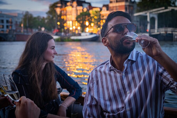 Amsterdam Private Dinner Cruise With Drinks and 2-course Dinner - Cruise Duration and Route