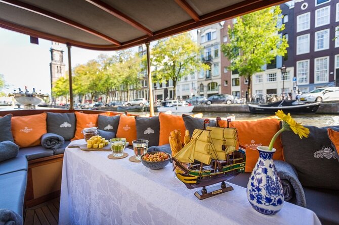 Amsterdam Small-Group Bike Tour With Canal Cruise, Drinks, Cheese - Canal Cruise Experience