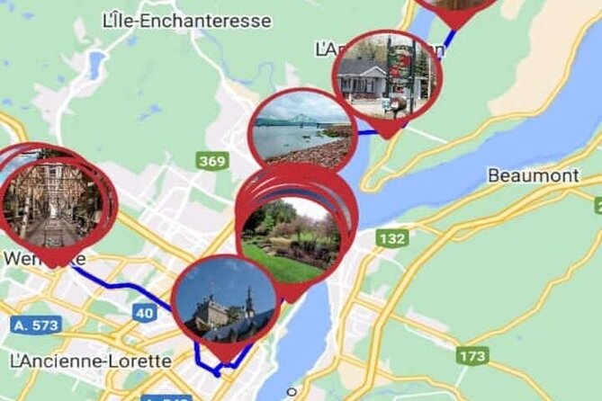 APP Self-Guided Tours Quebec With Audioguide - Accessibility Information