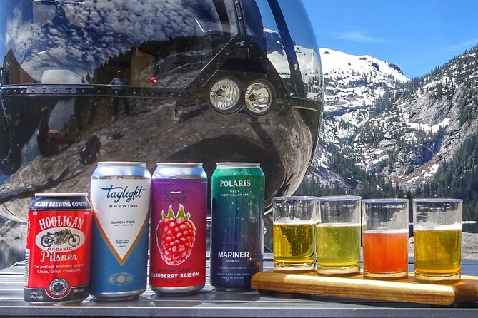 Backcountry Beer Tasting Helicopter Tour & Landing (Depart YPK) - Cancellation Policy