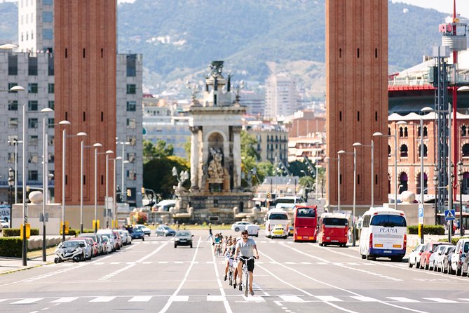 Barcelona Electric Bike Tour With Panoramic City Views - Exploring Montjuic District