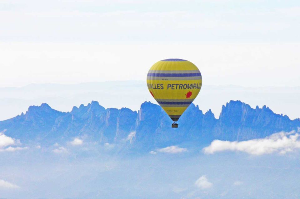 Barcelona: Montserrat Hot-Air Balloon & Monastery Experience - Roundtrip Transportation From Barcelona