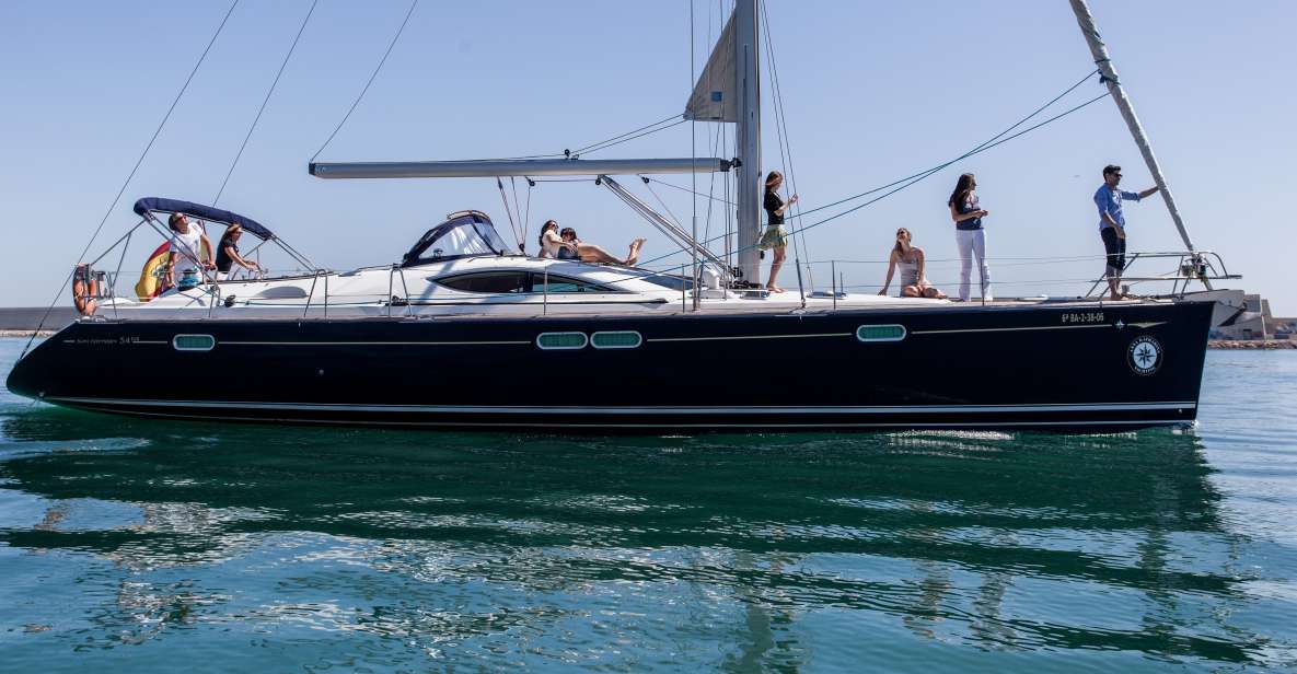 Barcelona: Private Luxury Sailing Tour - Swimming in the Mediterranean