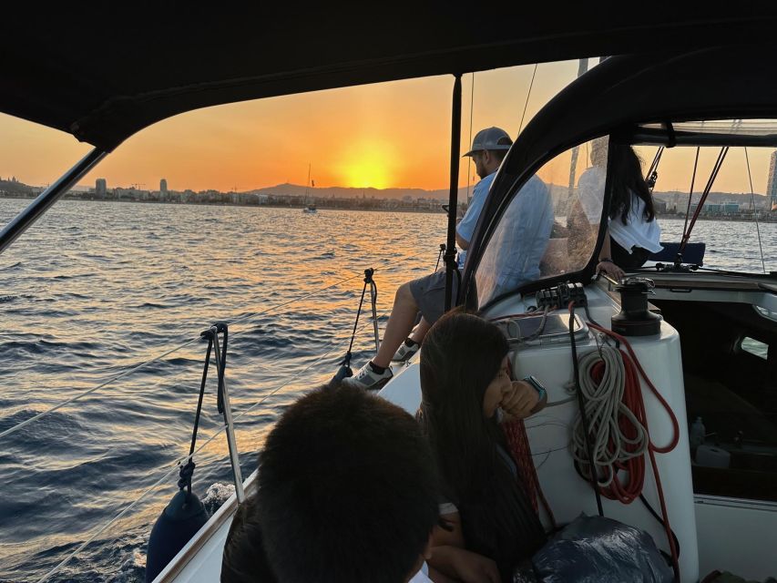 Barcelona: Sunset Sailboat Cruise With Open Bar - Sipping Cava at Sunset