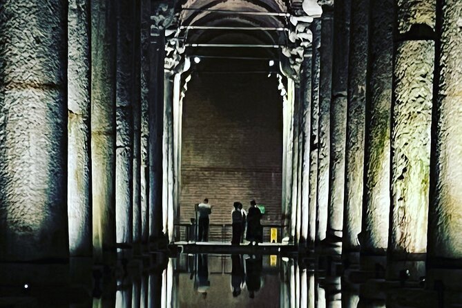 Basilica Cistern Private Tour - Skip the Ticket Line - Atmospheric Lighting