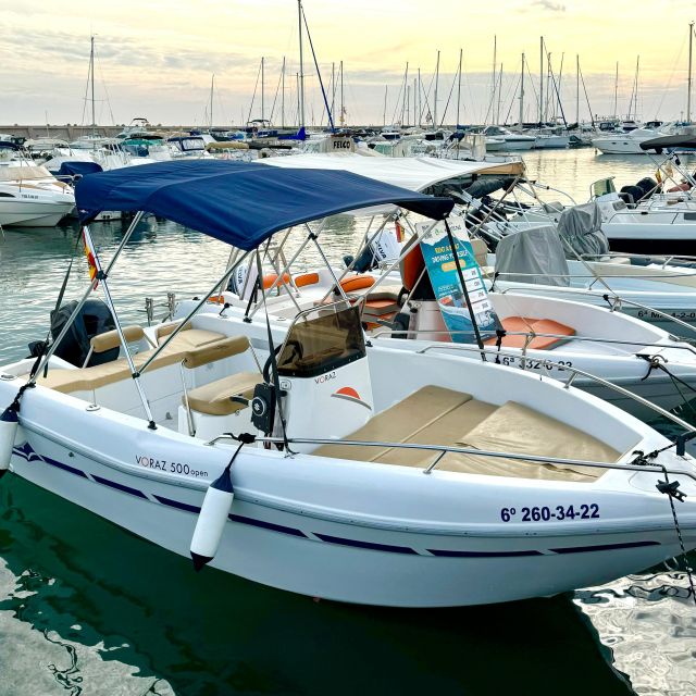 Benalmádena: Boat Rental Without a License Costa Del Sol - Booking and Pricing