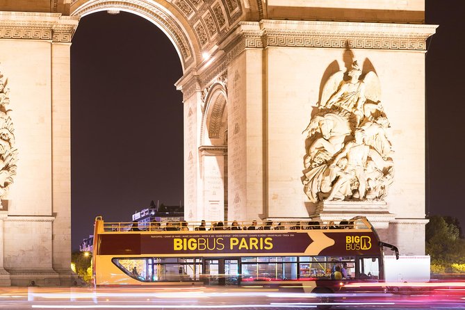 Big Bus Paris Open Top Night Tour - Meeting and Pickup