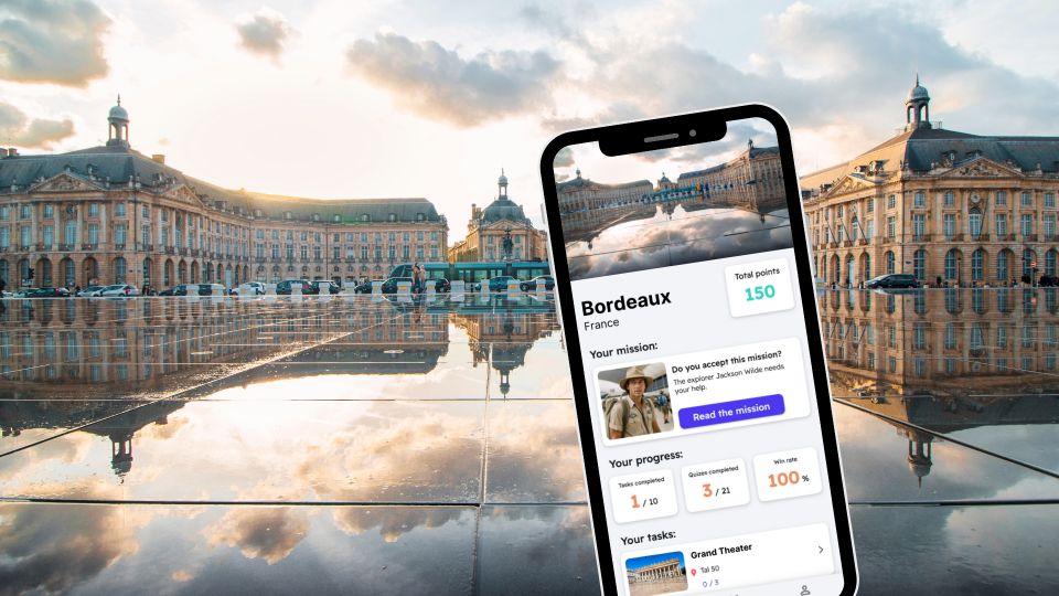 Bordeaux: City Exploration Game and Tour on Your Phone - Accessibility