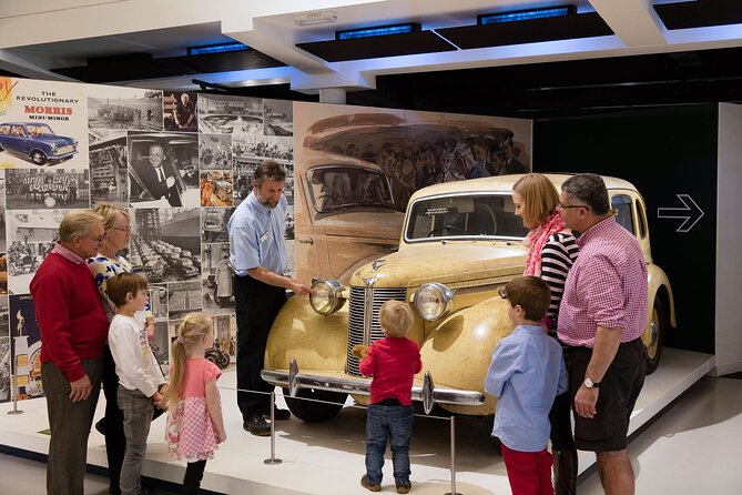 British Motor Museum Entry Ticket in Gaydon - Location in Warwickshire