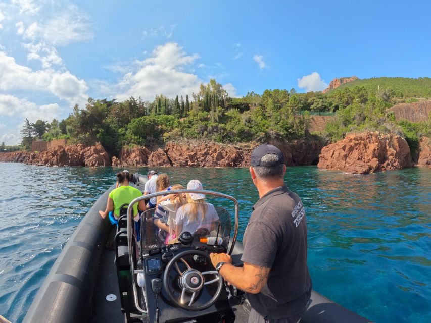 Cannes: Scenic Coves RIB Boat Tour - Marveling at Breathtaking Natural Landscapes