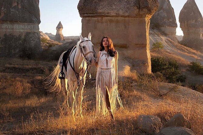 Cappadocia Horse Riding Experience Sunrise Sunset Daytime - Surrealist Landscapes