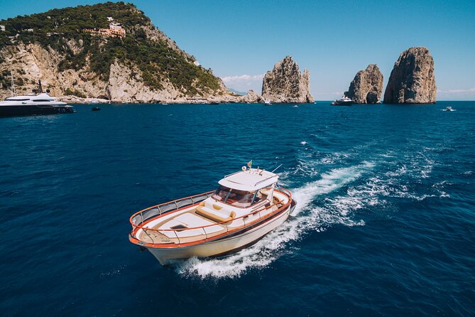 Capri Private Boat Day Tour From Sorrento, Positano or Naples - Tour Boat and Capacity