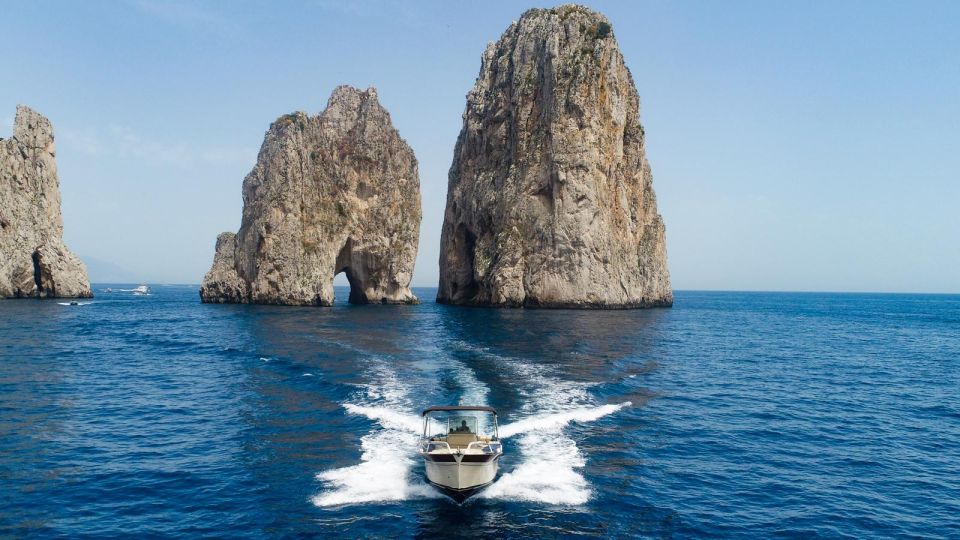 Capri Private Boat Excursion From Sorrento-Capri-Positano - Refreshing Swimming Opportunities