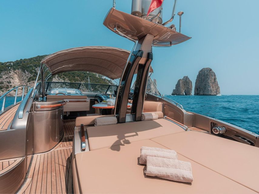 Capri Private Boat Tour From Sorrento on Riva Rivale 52 - Exclusive Cove Exploration