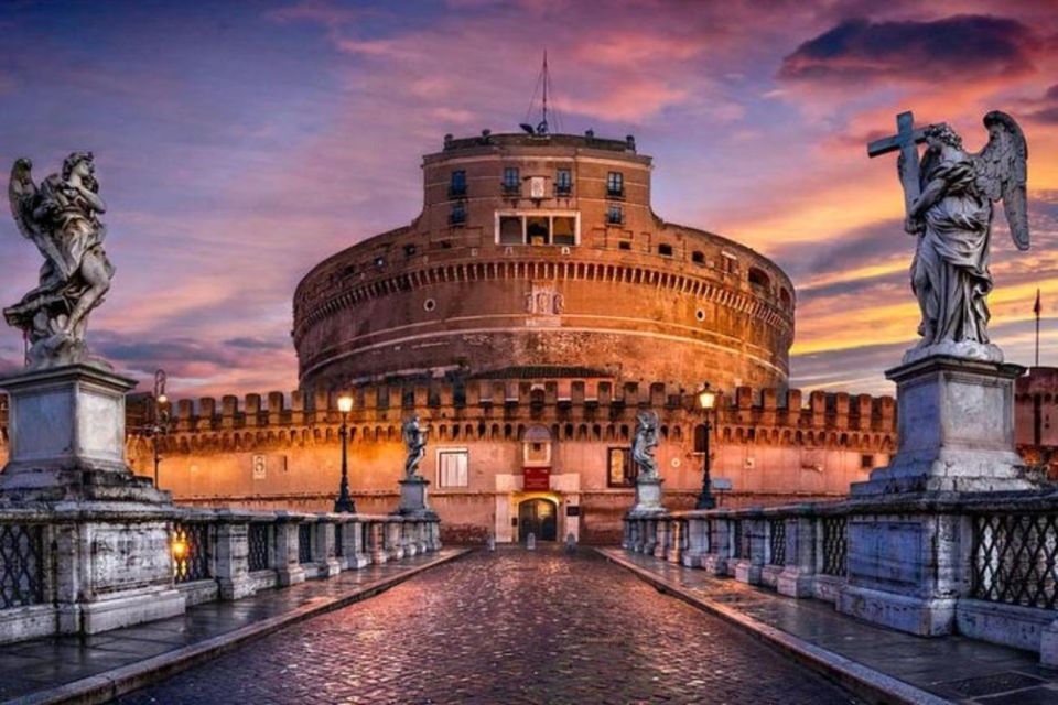 Castel SantAngelo, Colosseum & Roman Forum Private Tour - Panoramic Views From Castel Santangelo