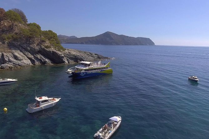 Catamaran to Cap Norfeu & Joncols With Super Submarine Vision - Morning or Afternoon Departure