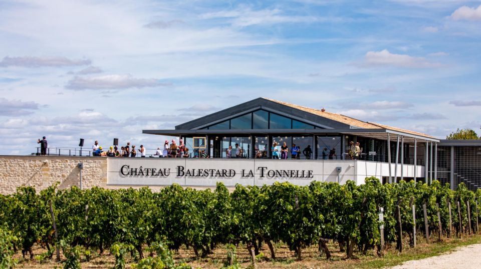 Château Balestard La Tonnelle: The Origins Tour - Architect-Designed Bioclimatic Cellar